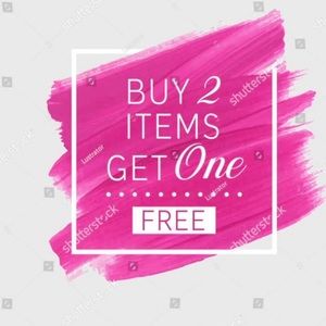 Buy 2 items and receive one free item from my closet 🛍